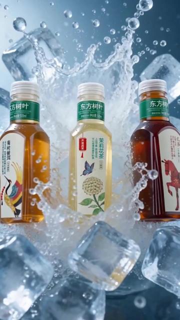 疲惫时刻来一口_瞬间回血_元气续航__#AI创作浪潮计划_#东方树叶